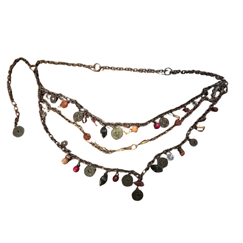 Bohemian Multi-Color Charm Waist Chain/Necklace